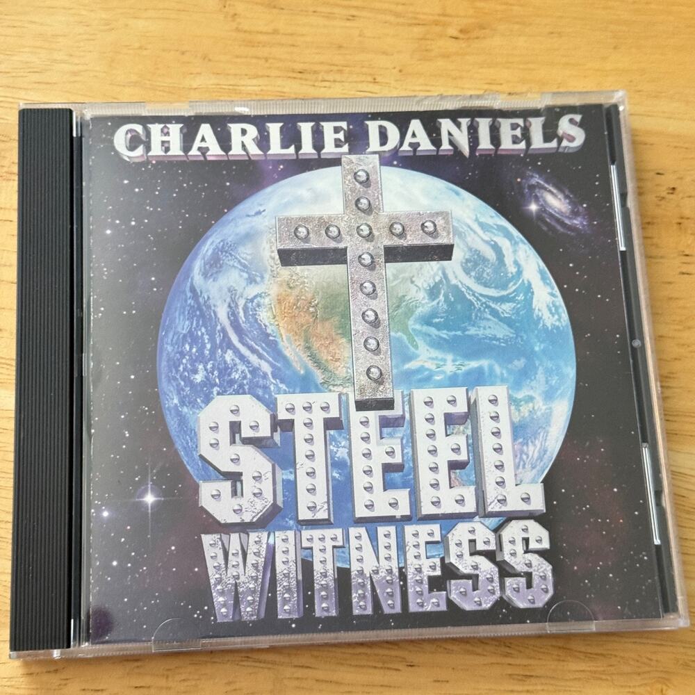 CHARLIE DANIELS Steel Witness 1996 Sparrow Records CD Christian Country Gospel